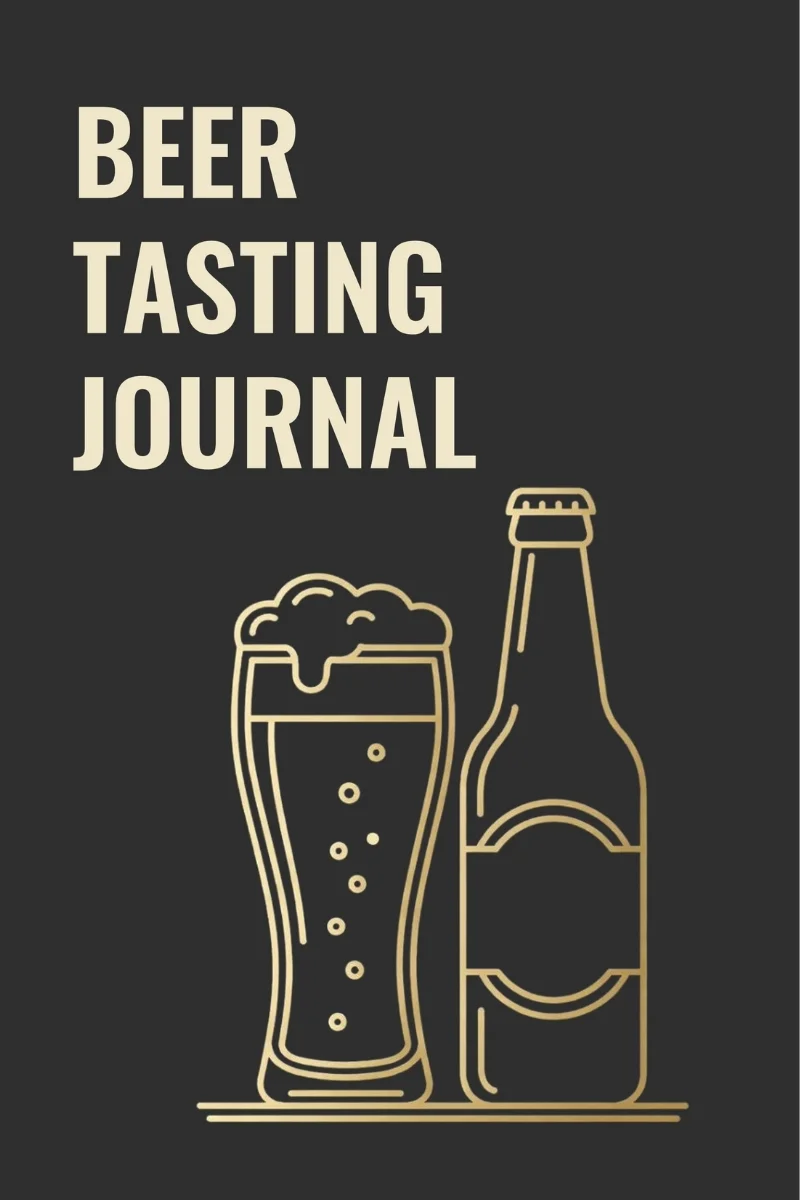 Beer tasting journal cover