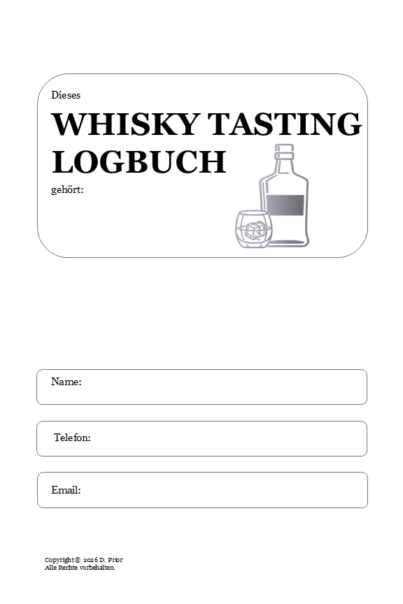 Whisky Tasting Logbuch interior sample 1